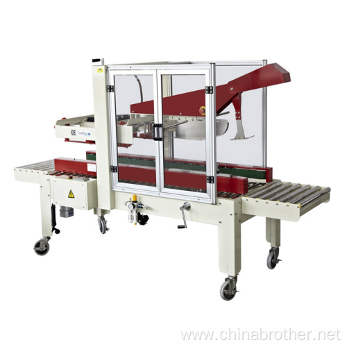 Side Belts Driven Automatic Flaps fold Carton Sealer